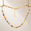 Collar de Piedras Naturales Ocaso | Míneral Joyería Collar de Piedras Ocaso
