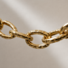 Collar de Perlas Gala | Míneral Joyería Acercamiento de collar de perlas de imitación Gala con cadena dorada de aleación