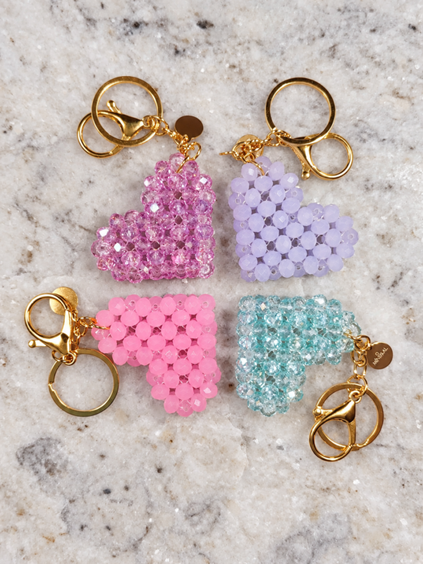 Llavero Corazón Lux | Míneral Joyería Llaveros Corazón Lux