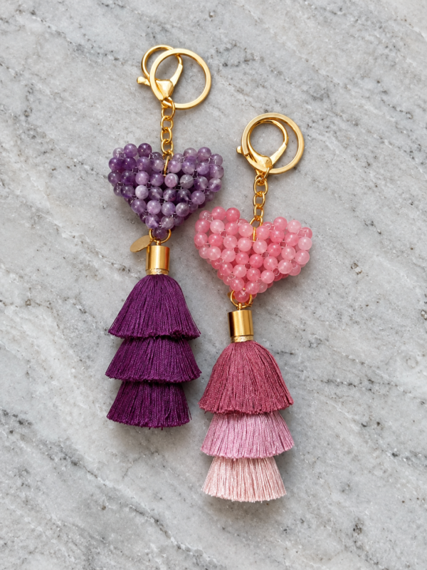 Llaveros Corazón Ánima | Míneral Joyería